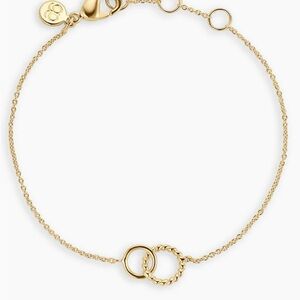 Gorjana Gold Interlocking Ring Bracelet